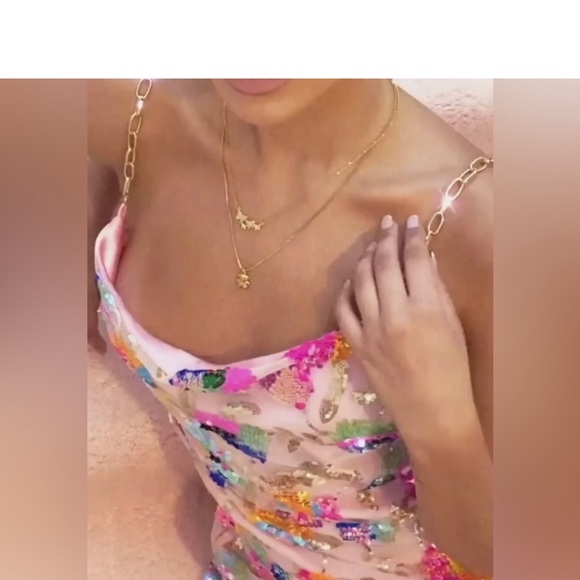 Gabby Sparkly Party Summer Dress
$145 $298 Size: Various - Picture 4 of 12